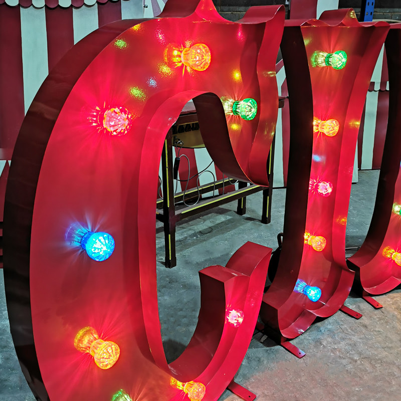 CIRCUS Letter Lights 4ft 2